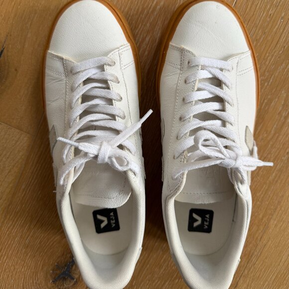 VEJA Campo Extra White/Natural/Natural Size 11 (EU 42) Barely Worn! - Picture 7 of 8